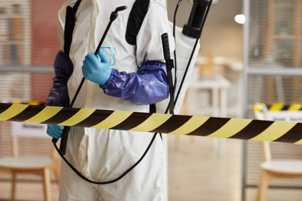 Professional Trauma Scene Cleanup technician working in Sanford, ME